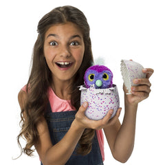 Hatchimals: Glittering Garden - Sparkly Pink / Purple Penguala Egg Toys & Games Spin Master