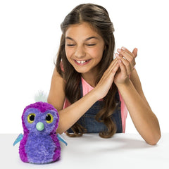 Hatchimals: Glittering Garden - Sparkly Pink / Purple Penguala Egg Toys & Games Spin Master