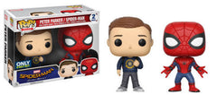 Funko POP! Spider-Man Homecoming: Peter Parker + Spider-Man Best Buy Exclusive Toys & Games Funko