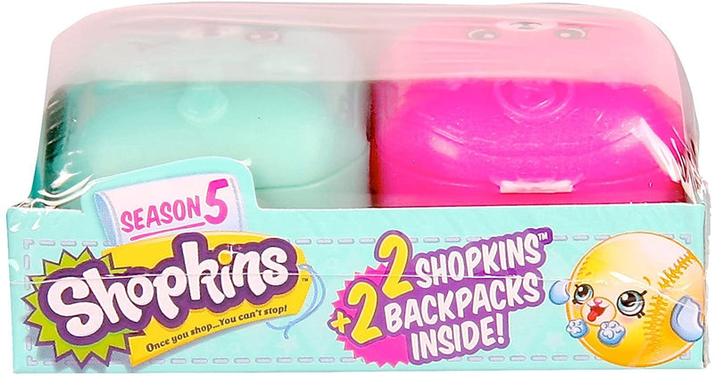 Shopkins Season 5 Blind Backpacks - 2 Pack Toys & Games Moose Toys