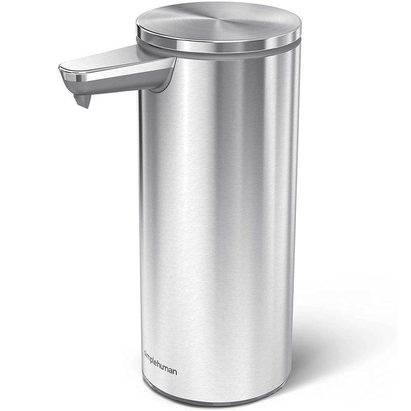 simplehuman 9 oz. Touch-Free Sensor Liquid Soap Pump Dispenser - Brushed Stainless Steel House & Home simplehuman