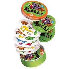 Spot it! Animals Jr. Card Game Asmodee