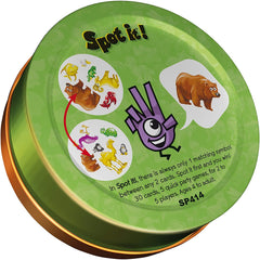 Spot it! Animals Jr. Card Game Asmodee