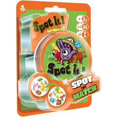 Spot it! Animals Jr. Card Game Asmodee