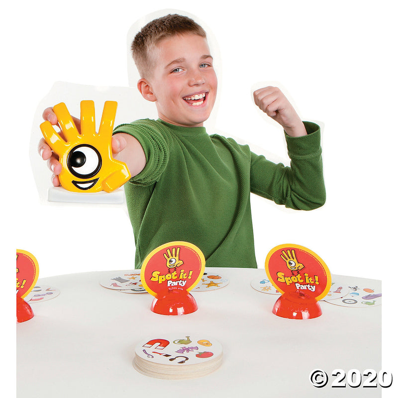 Spot It! Party - The Family Board Game Card Game Asmodee