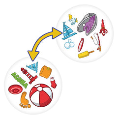 Spot It! Waterproof Card Game Asmodee