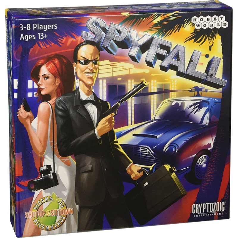 Spyfall Card Game Cryptozoic