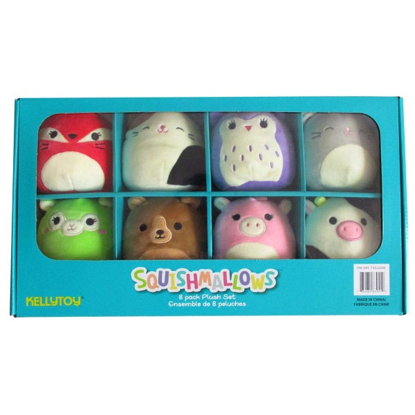 Squishy SquooShems Squishmallows 8-Pack - 5" Mini Plush Set Toys & Games Kellytoy