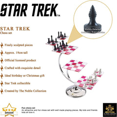 Star Trek Tridimensional Chess Set Toys & Games The Noble Collection