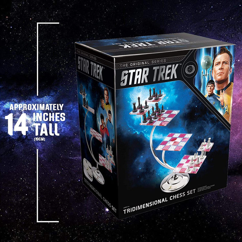 Star Trek Tridimensional Chess Set Toys & Games The Noble Collection