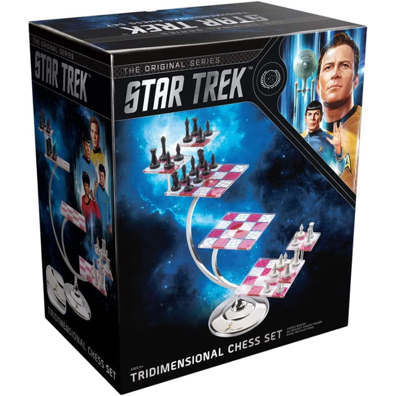 Star Trek Tridimensional Chess Set Toys & Games The Noble Collection