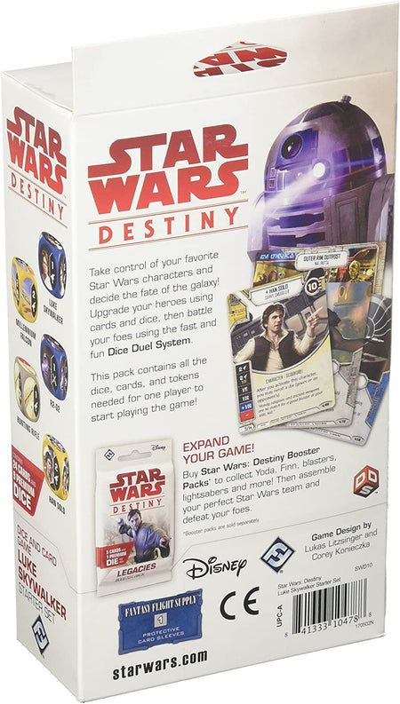 Star Wars: Destiny - Luke Skywalker Starter Set Card Game Disney