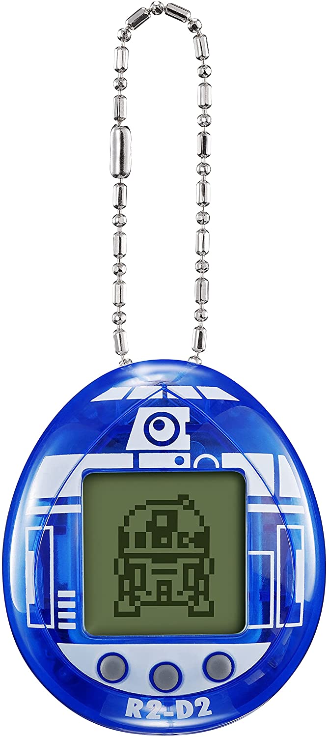 Star Wars R2-D2 Tamagotchi - Hologram Translucent Blue Toys & Games Bandai Namco