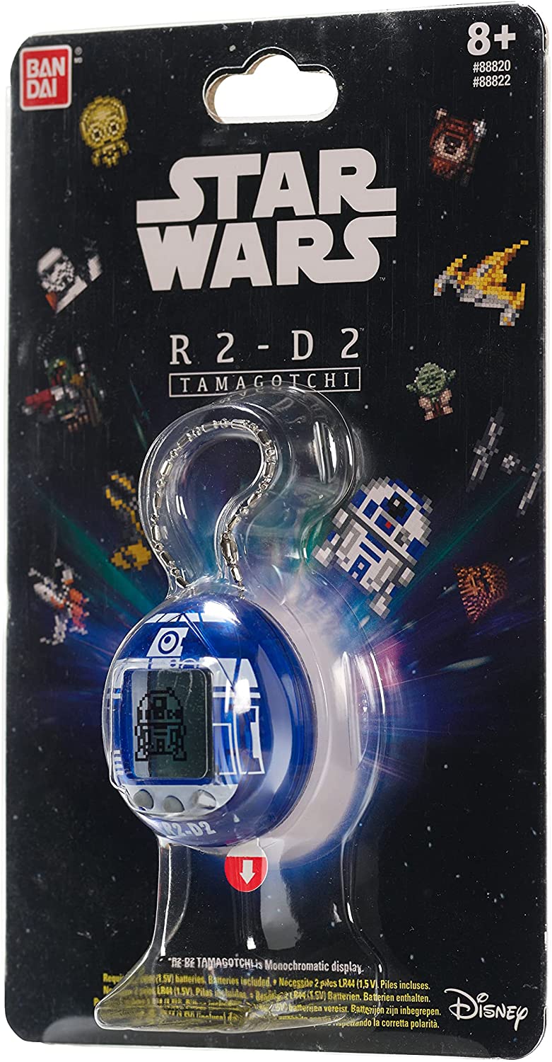 Star Wars R2-D2 Tamagotchi - Hologram Translucent Blue Toys & Games Bandai Namco