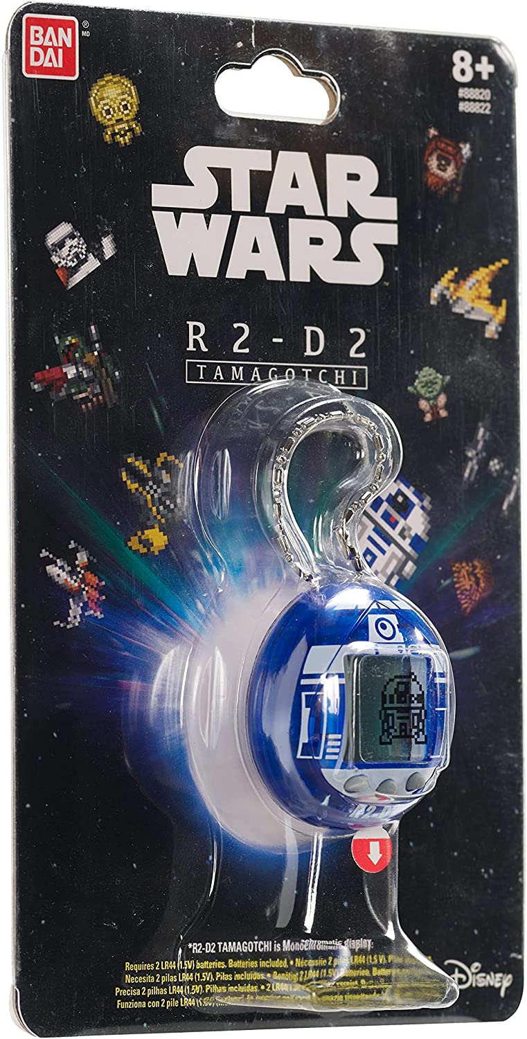 Star Wars R2-D2 Tamagotchi - Hologram Translucent Blue Toys & Games Bandai Namco