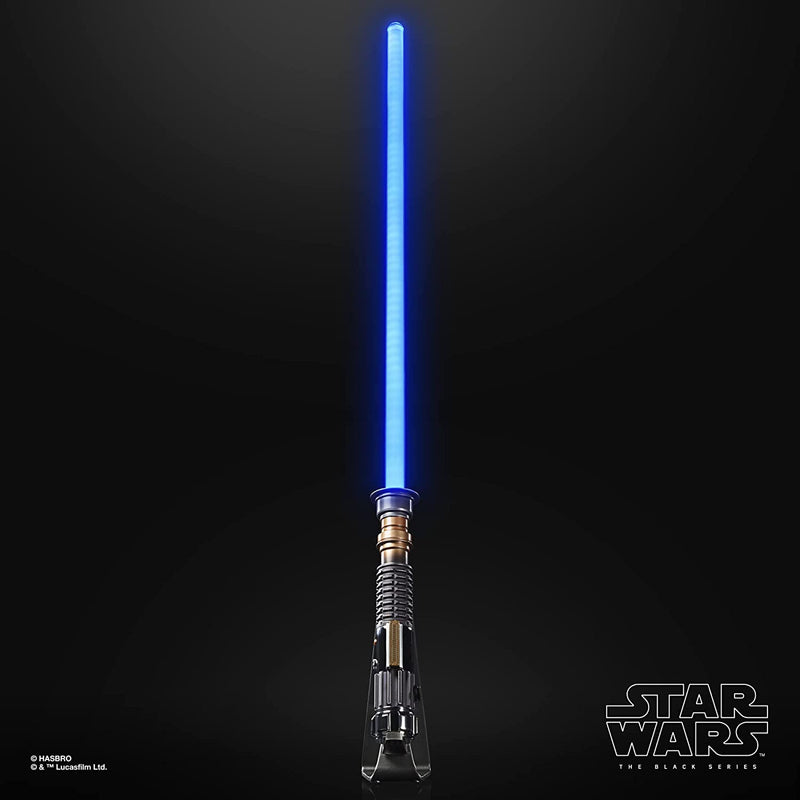 Star Wars: The Black Series - Obi-Wan Kenobi Force FX Elite Lightsaber Collectible with Advanced LED and Sound Effects Toys & Games Hasbro