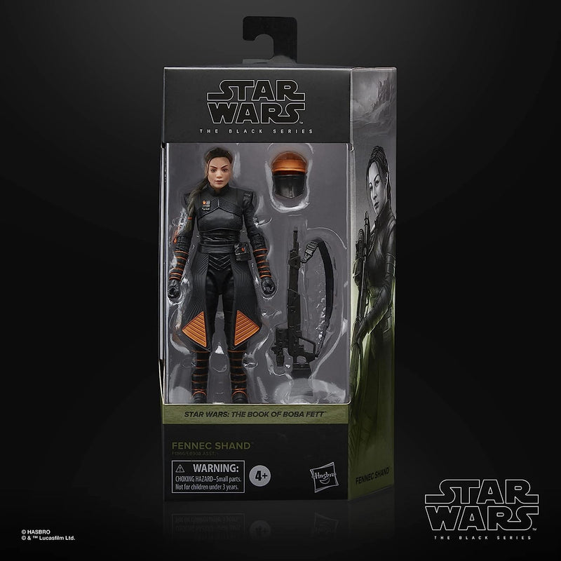 Star Wars: The Black Series - The Book of Boba Fett Fennec Shand 6-Inch Collectible Action Figure Toys & Games Hasbro