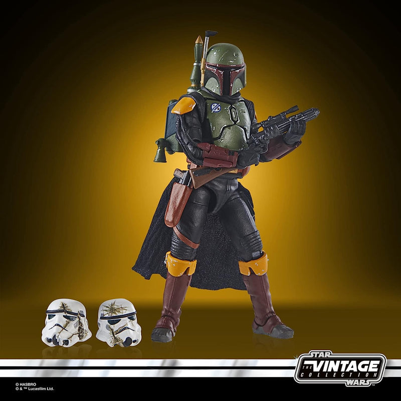 Star Wars: The Vintage Collection - Boba Fett (Tatooine) Deluxe 3.75-Inch Action Figure Toys & Games Hasbro