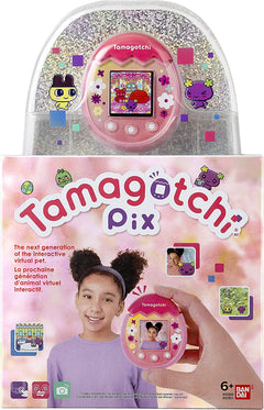 Tamagotchi Pix - Floral (Pink) Toys & Games Bandai Namco