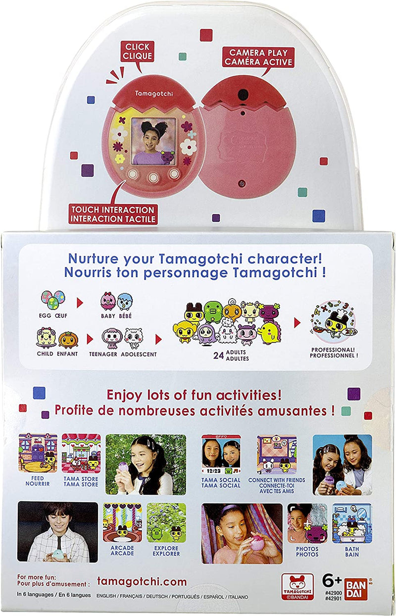 Tamagotchi Pix - Floral (Pink) Toys & Games Bandai Namco