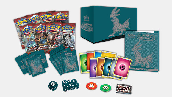 Pokemon TCG Sun & Moon - Crimson Invasion Elite Trainer Box Card Game Pokemon