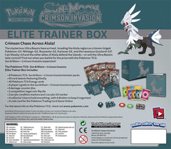 Pokemon TCG Sun & Moon - Crimson Invasion Elite Trainer Box Card Game Pokemon