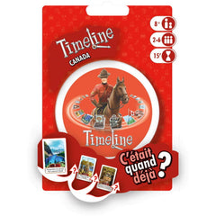 Timeline: Canada Card Game Asmodee
