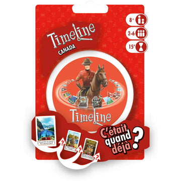 Timeline: Canada Card Game Asmodee