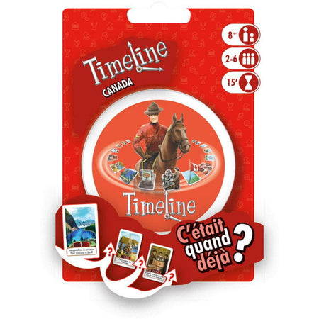 Timeline: Canada Card Game Asmodee
