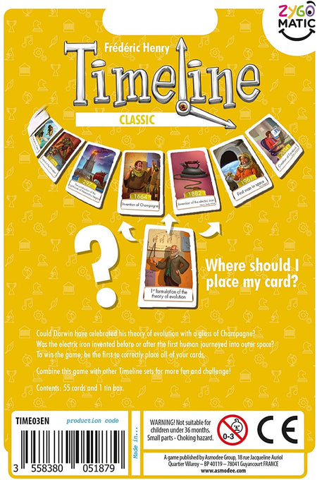 Timeline: Classic Card Game Asmodee