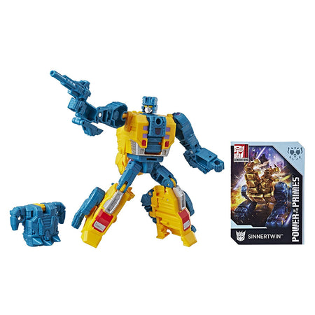 Transformers Generations: Power of the Primes - Deluxe Class Sinnertwin Toys & Games Hasbro