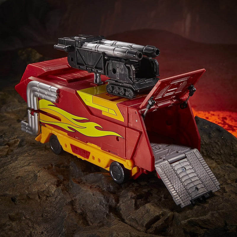 Transformers Generations War for Cybertron: Kingdom Commander WFC-K29 Rodimus Prime with Trailer 7.5-Inch Action Figure Toys & Games Hasbro