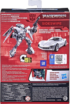 Transformers Studio Series 78 Deluxe Class Transformers: Revenge of the Fallen Sideswipe 4.5-Inch Action Figure Toys & Games Hasbro