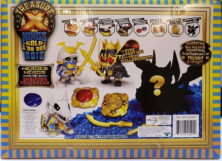 Treasure X: Kings Gold - Heroes VS Shadows Playset w/ Guaranteed Real Gold Dipped Treasure Inside Toys & Games Moose Toys