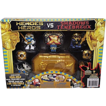 Treasure X: Kings Gold - Heroes VS Shadows Playset w/ Guaranteed Real Gold Dipped Treasure Inside Toys & Games Moose Toys