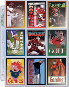 Ultra Pro Platinum Series 9 Pocket Pages of Card Sleeves - 100 Count Card Game Ultra Pro