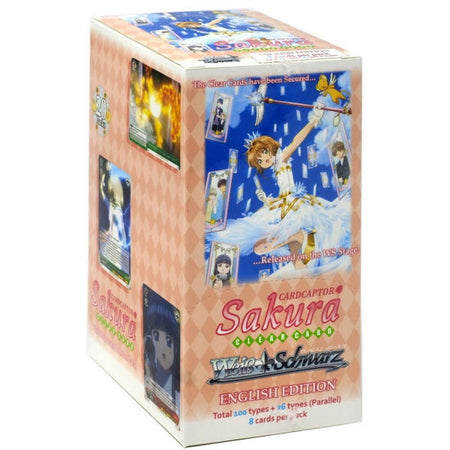 Weiss Schwarz TCG: Cardcaptor Sakura: Clear Card Booster Box - 20 Packs Card Game Bushiroad