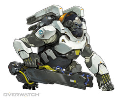 Funko POP! Games - Overwatch: Winston Super Sized Vinyl Figure Toys & Games Funko