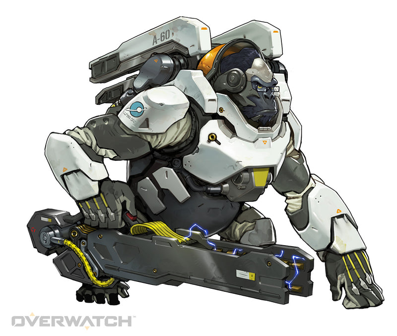 Funko POP! Games - Overwatch: Winston Super Sized Vinyl Figure Toys & Games Funko