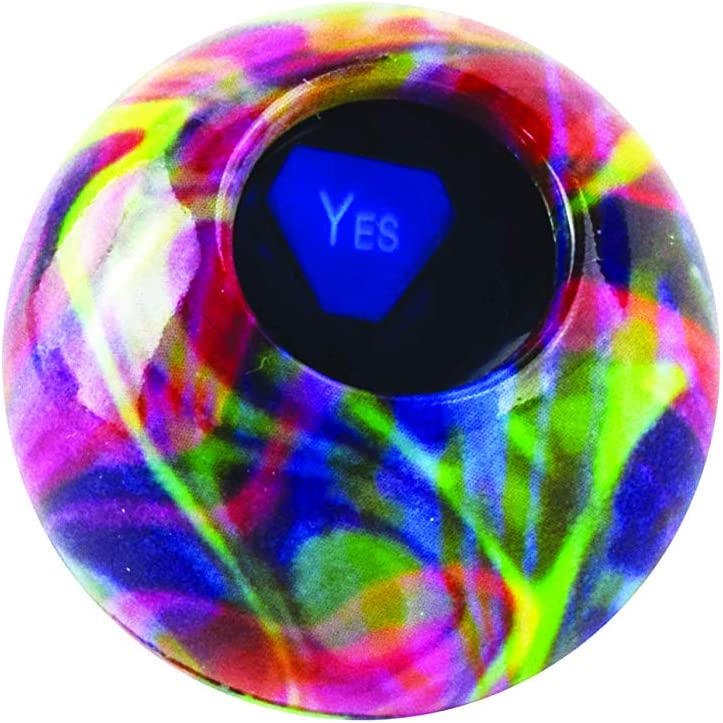 World's Smallest Magic 8 Ball Tie Dye Toys & Games World's Smallest