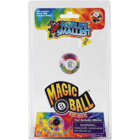 World's Smallest Magic 8 Ball Tie Dye Toys & Games World's Smallest