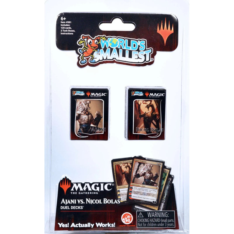 World's Smallest Magic: The Gathering - Ajani vs. Nicol Bolas Series 2 Toys & Games World's Smallest