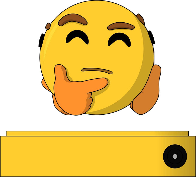 Youtooz: Emoji Collection - Thinking Emoji Vinyl Figure #1 Toys & Games Youtooz