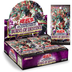 Yu-Gi-Oh! Original Card Game: Burst of Destiny Booster Display Box (First Press Limited Edition) - Japanese - 30 Packs + 1 Bonus Pack Card Game Konami