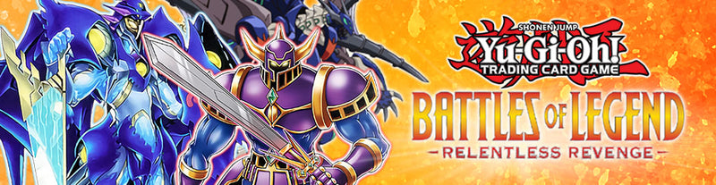Yu-Gi-Oh! TCG: Battles of Legend - Relentless Revenge Booster Display Box 1st Edition - 24 Packs Card Game Konami