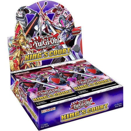 Yu-Gi-Oh! TCG: King's Court Booster Box 1st Edition - 24 Packs Card Game Konami