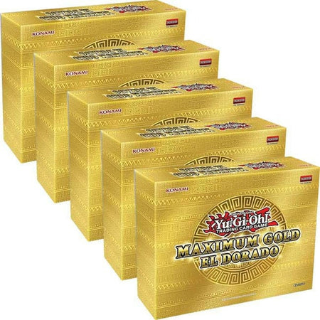 Yu-Gi-Oh! TCG: Maximum Gold El Dorado Display Box - 20 Packs Card Game Konami
