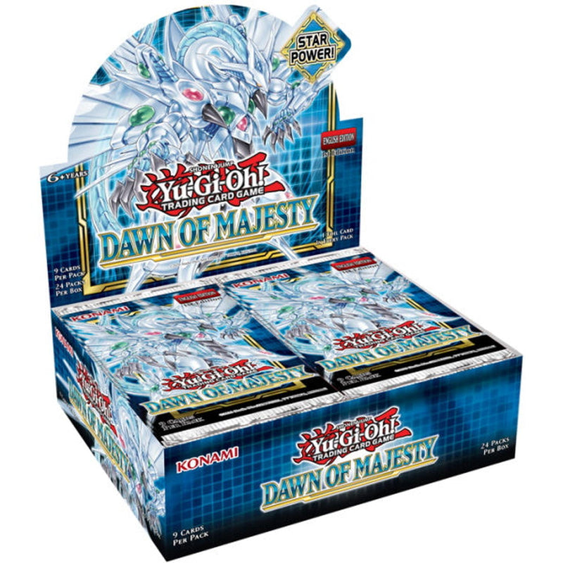 Yu-Gi-Oh! TCG: Dawn of Majesty Booster Box 1st Edition - 24 Packs Card Game Konami