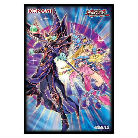Yu-Gi-Oh! TCG: The Dark Magicians Card Sleeves - 50 Sleeves Card Game Konami