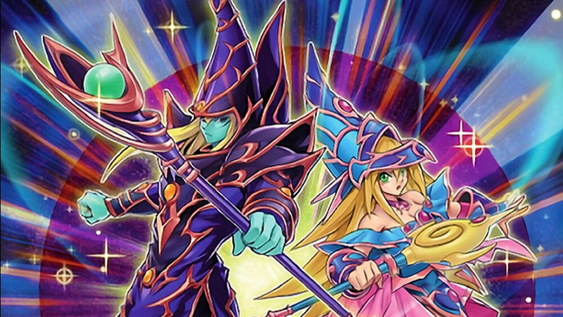 Yu-Gi-Oh! TCG: The Dark Magicians Card Sleeves - 50 Sleeves Card Game Konami
